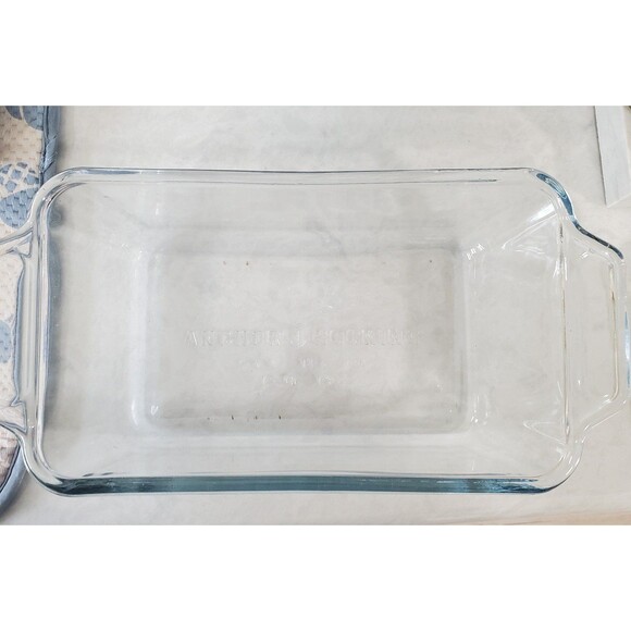 Anchor Hocking clear glass 1.5 qt loaf pan - Picture 2 of 6